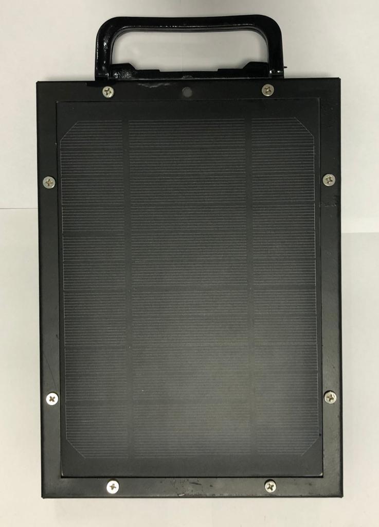 Black Solar Home Light