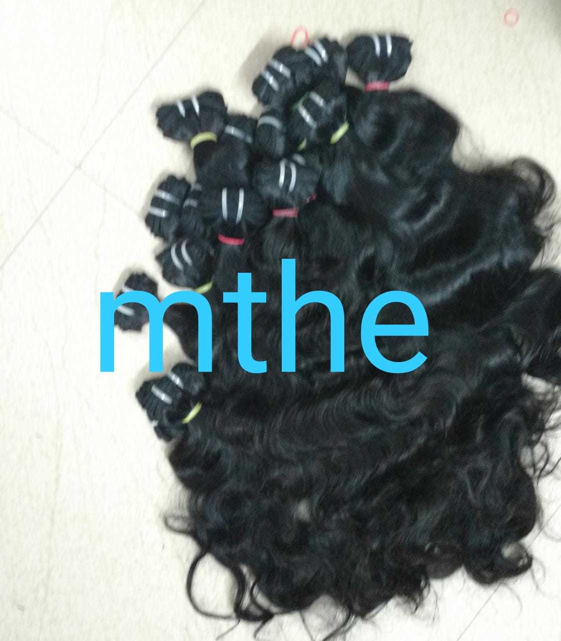 Curly Hair Extensions - Color: Natural Brown