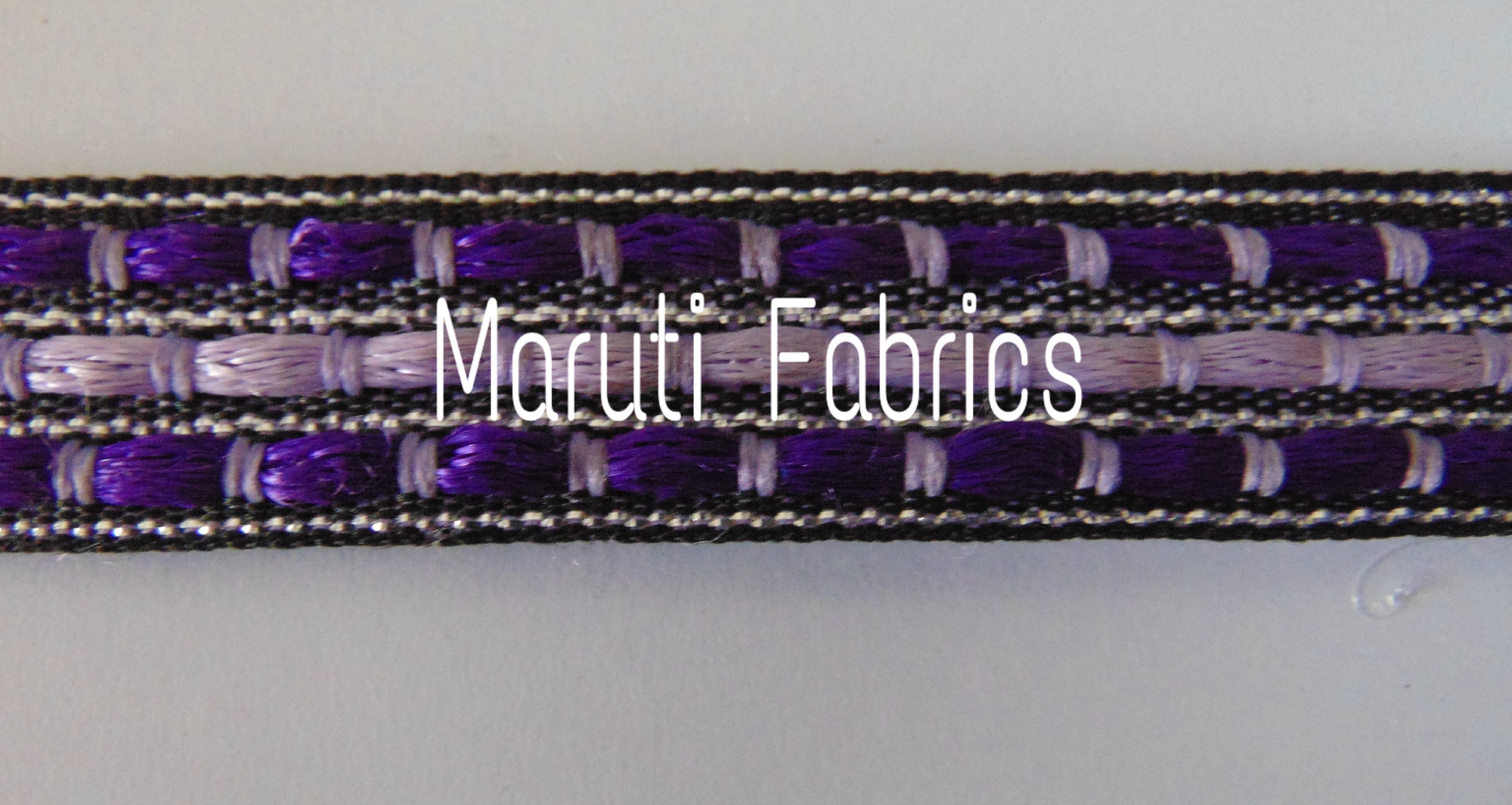 Purple Jute Lace