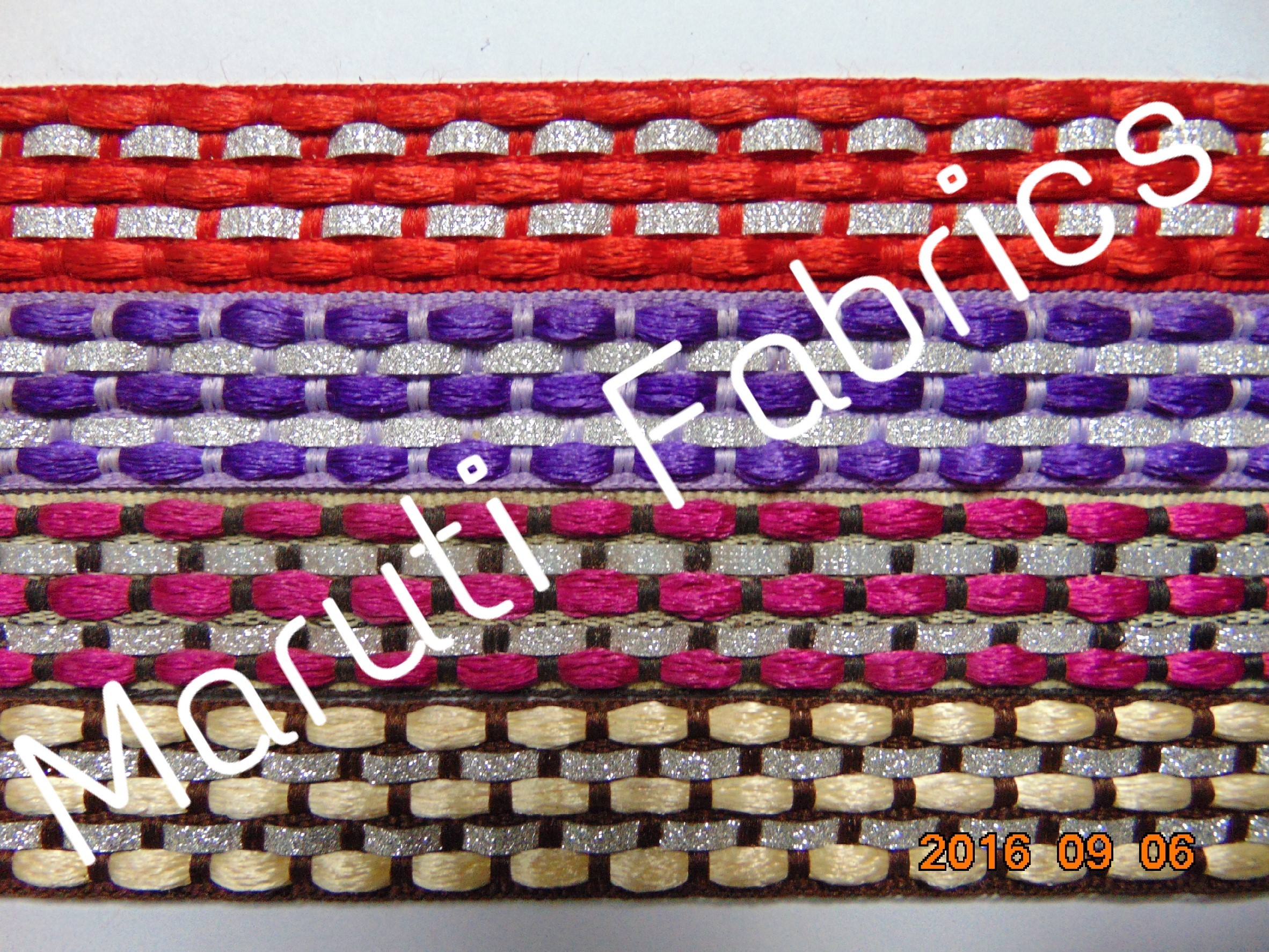 Purple Jute Lace