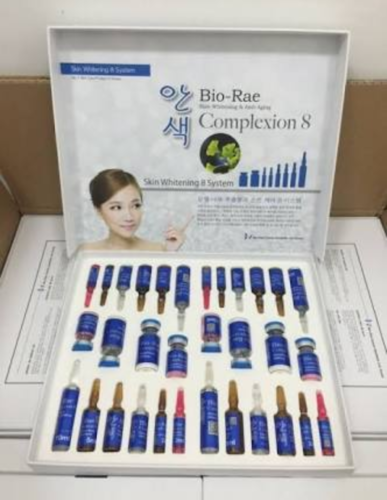 Bio Rae Complexion 8 Glutathione Injections - Age Group: After 12 Years Old Age People Can Start Using