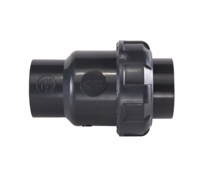 Upvc True Union Check Valve Length: 2-5 Inch (In)