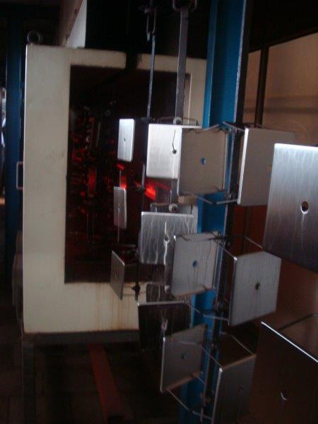 Overhead Conveyorised Oven Heating Method: Infrared
