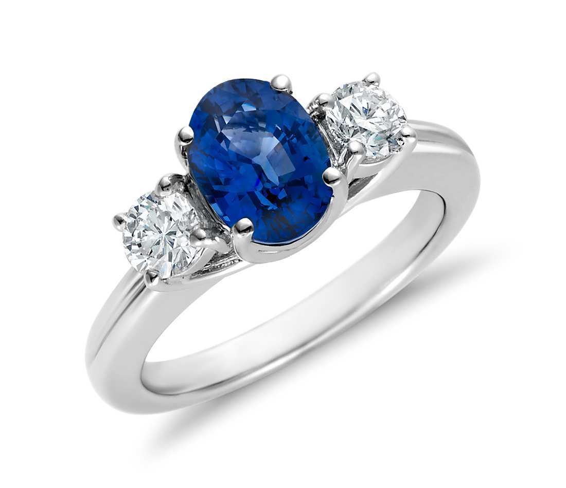 3 Stone Silver Ring Gender: Women