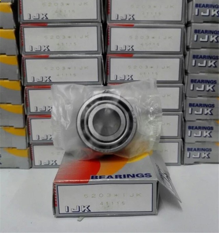 Ijk Double Row Angular Contact Ball Bearing 5203zz - Color: Multicolor