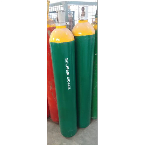 Sulphur Dioxide Gas - 64.066 Grams Per Mol, Soluble in Water, Colorless Toxic Gaseous Compound for Petrochemical Applications
