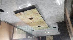 Pvc Marble Sheet - 8ft X 4ft, White & Grey | Oil Proof, Waterproof, Smooth Surface, Lightweight, Economical Interior Decor Solution