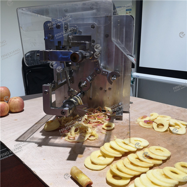 Automatic Apple Peeling, Coring, Cutting Machine - Stainless Steel, 610x330x420 Mm | 220v, 180w, Eco-friendly, 4-5 Pcs/minute Capacity