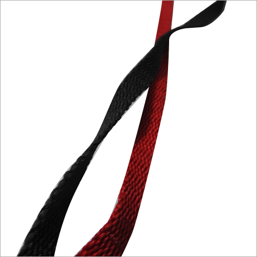 Black Flat Braided Rope