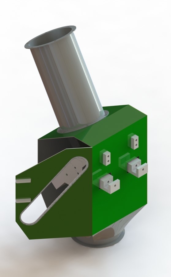 Solid Flow Meter - Power: 220-280 Volt (V)