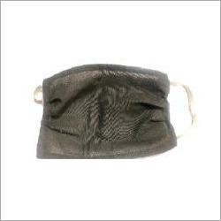 Single Ply Cotton Washable Mask Black