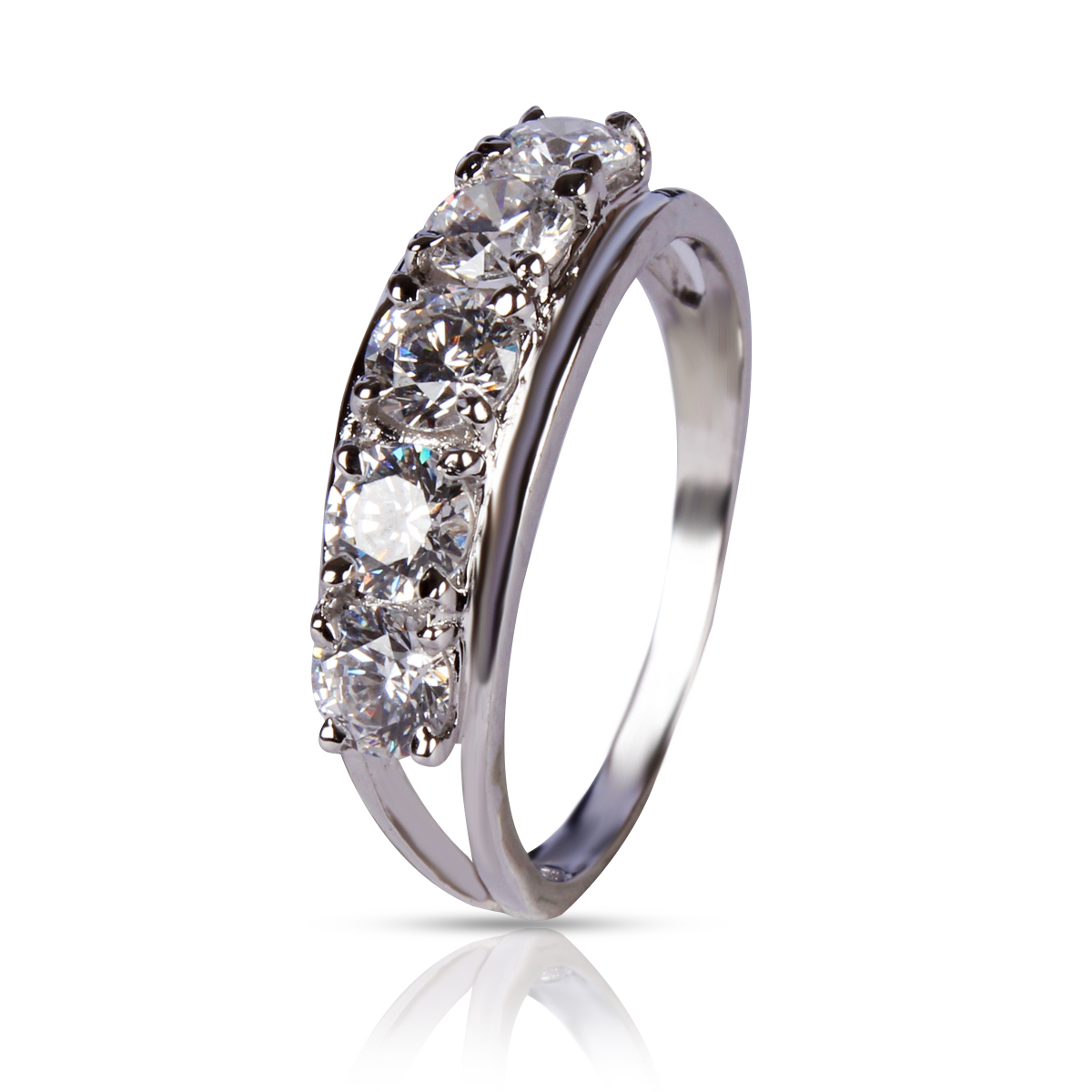 Silver Eternity Rings Gender: Women