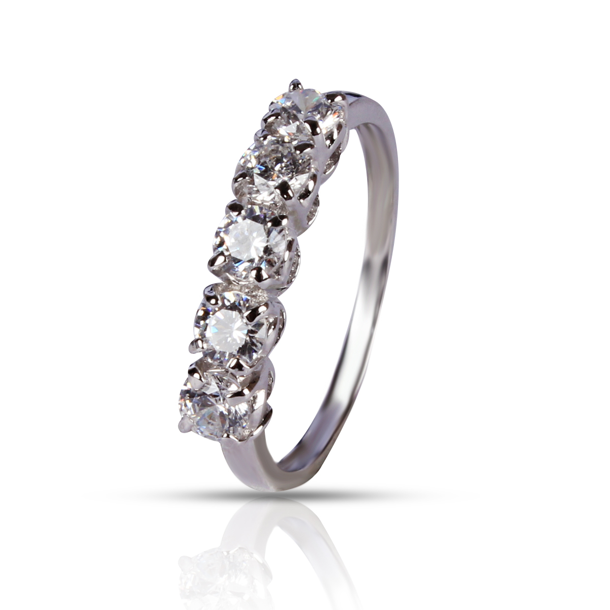 Silver Eternity Rings Gender: Women
