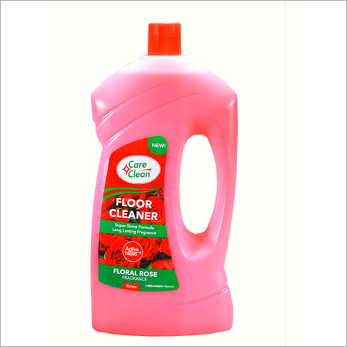 1 Ltr Floor Cleaner Rose - 1 Litre, Active Nano Plus Technology, Rose Fragrance, Disposable for All Surfaces Including Marble & Granite