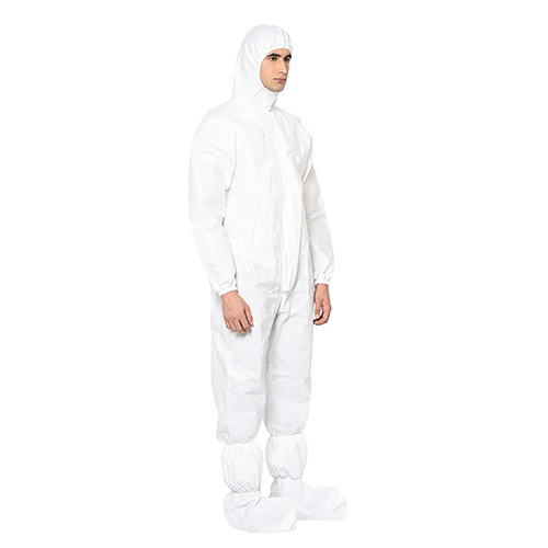 White Disposable Coverall