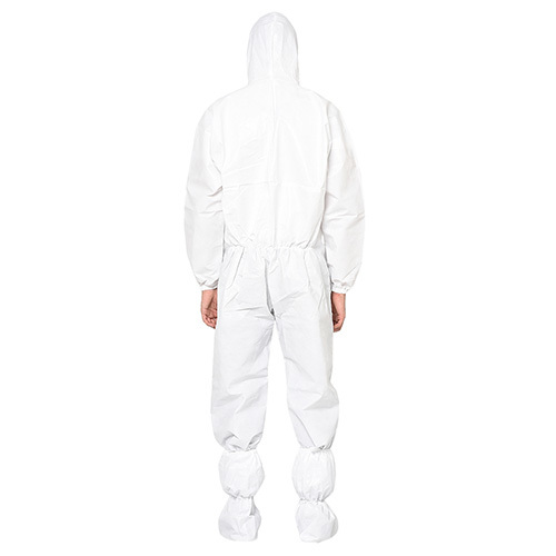 White Disposable Coverall