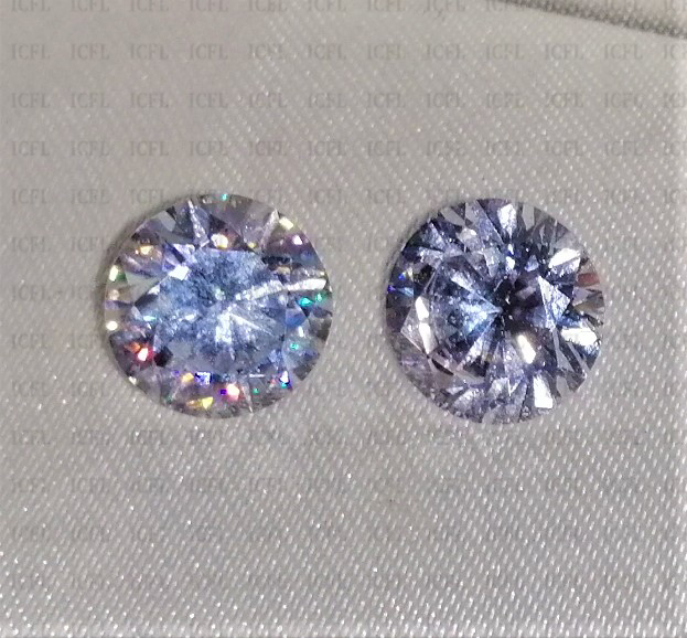 Round Cut Forever Brilliant Colorless Sparkle Moissanite - 8mm White Gemstone, Premium Quality Loose Stone With Customizable Size And Design