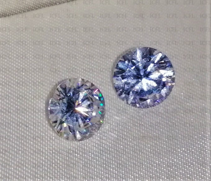 Round Cut Forever Brilliant Colorless Sparkle Moissanite - 8mm White Gemstone, Premium Quality Loose Stone With Customizable Size And Design