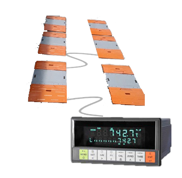 Weigh Pad Weighing System - 800x350x22 Mm Dimensions, Up To 40t Capacity | Lightweight, Bluetooth Connectivity, Real-time Data Storage And Transmission