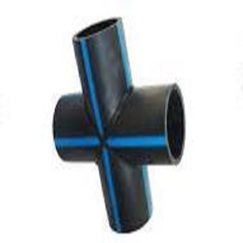 Hdpe Buttweld Type Tee - Hdpe Material, Size 20mm To 315mm, Black Color | Male Connection, Nominal Pressure 10 M/s, Thickness As Per Size Mm