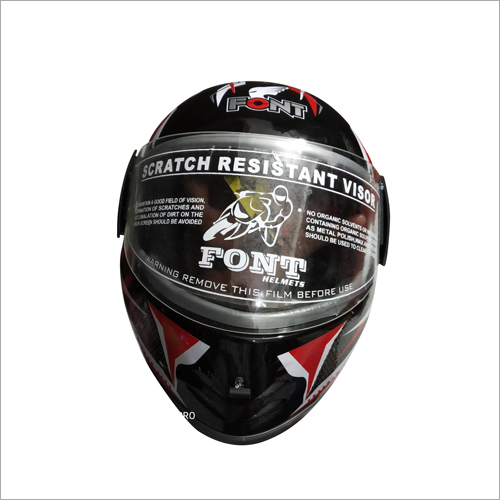 Full Face Bike Helmet - Abs & Pp Material | Black Color, Motorcycle Helmet For Driving & Enhanced Safety Purpose