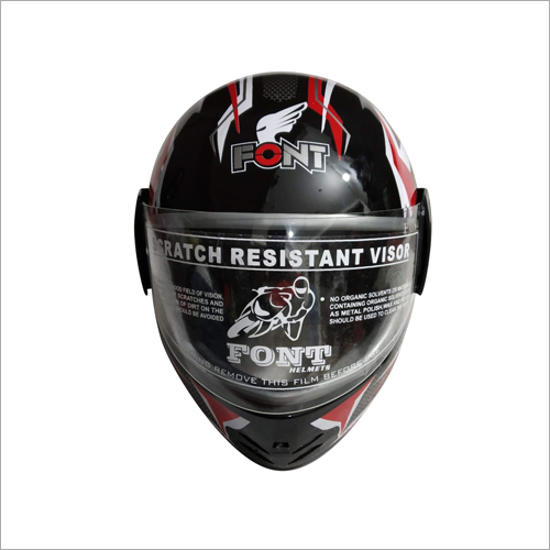 Full Face Bike Helmet - Abs & Pp Material | Black Color, Motorcycle Helmet For Driving & Enhanced Safety Purpose