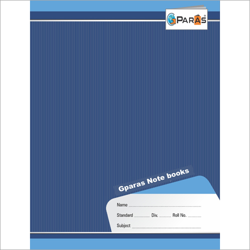High Quality School Notebook - Lightweight Rectangular Paper Design | Printed Cover, Durable for Writing