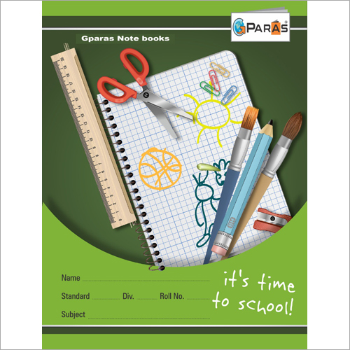 Jumbo Size School Notebook - Eco-Friendly, Chlorine-Free Paper , Lightweight Design with Elegant Printed Cover