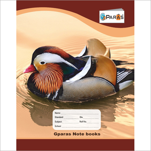 Cartoon Cover Printed School Notebook - Paper Material, Rectangular Shape | Lightweight Design, High Durability, Customizable Cartoon Prints