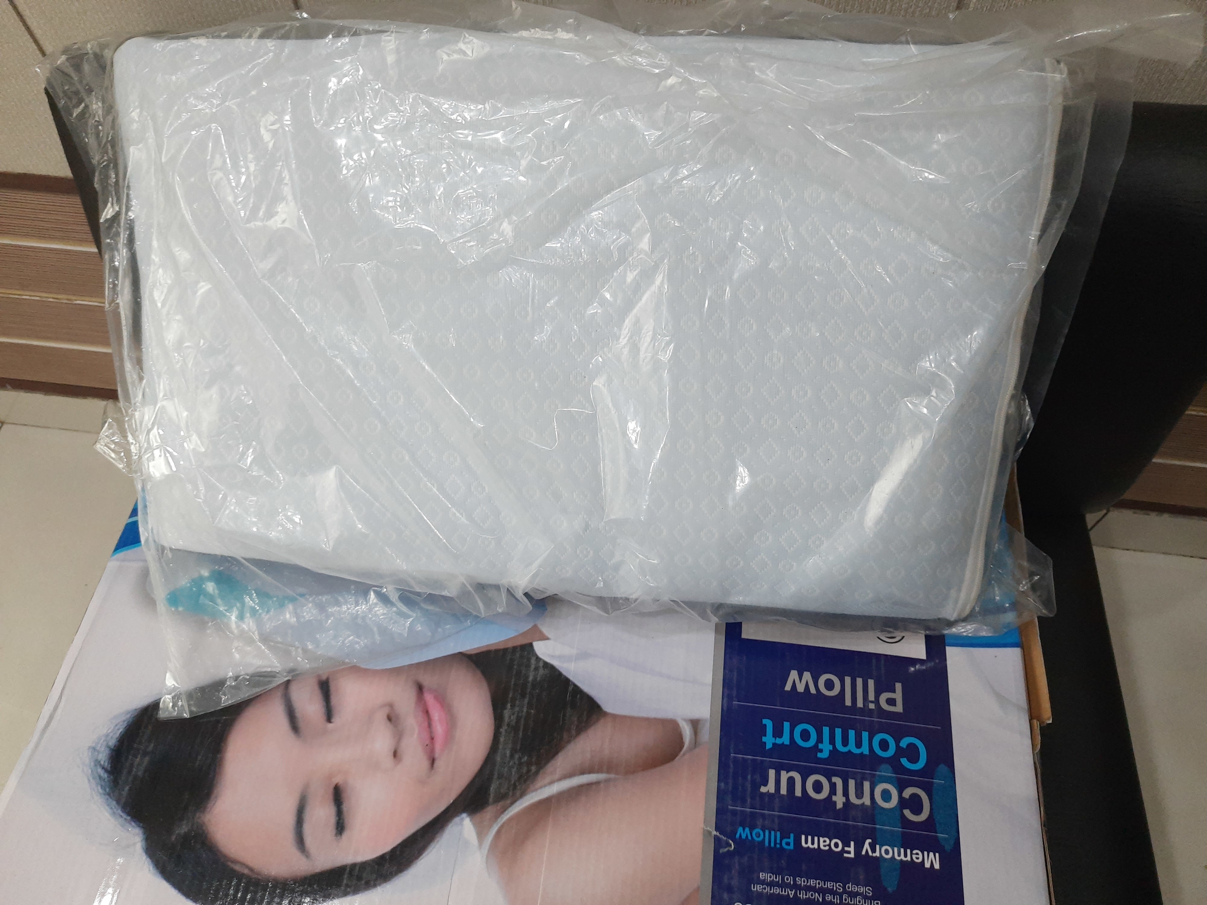 Memory Foam Pillow - 2-20 Inch Thickness | Ergonomic Design For Restless Sleepers, Pain Relief, And Enhanced Comfort