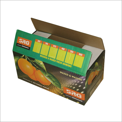 ऑरेंज पैकेजिंग बॉक्स