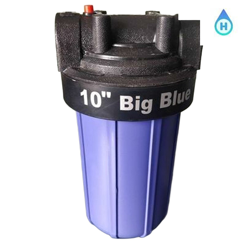 10 Inch Big Blue Filter Housing With 1.5 Inch End Connection - Material: Plastic