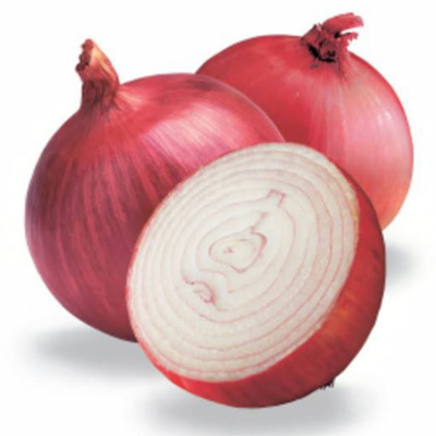 Fresh Onions - Medium Size, Round Shape, Red Color | Firm Texture, 1 kg Refrigerated Quality