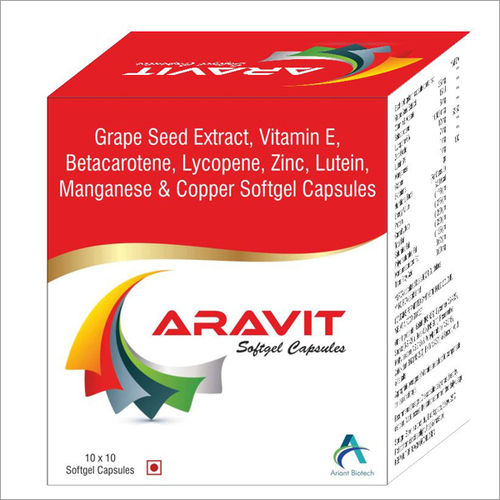 Aravit Softgel Capsules Shelf Life: 18 Months