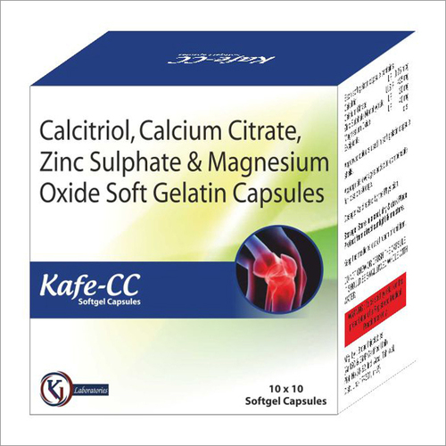 Kafe-Cc सॉफ्टजेल कैप्सूल सामान्य दवाएं