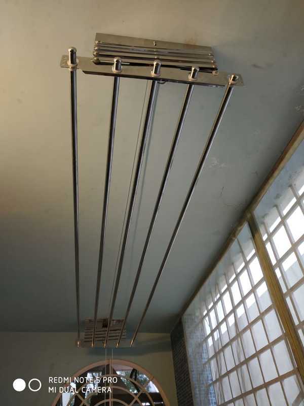 Silver Gi05 Ceiling Cloth Hanger