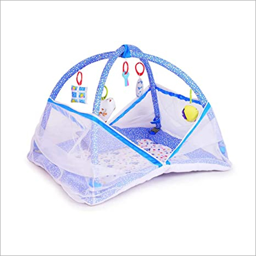 मच्छरदानी और बच्चों के बिस्तर का सेट