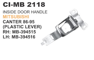 Inside Door Handle Mitsubishi - Durable Plastic Material | 4 Wheeler Compatible, Warranty Included