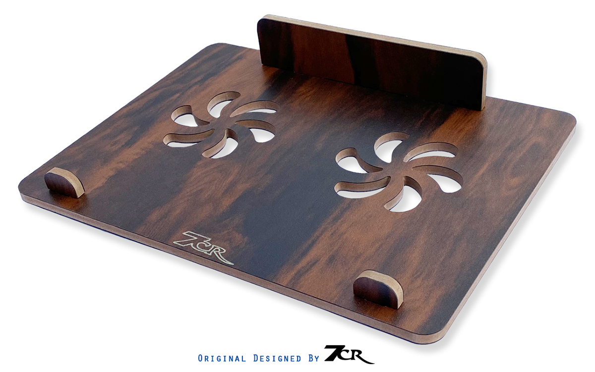 Wooden Folding Laptop Stand