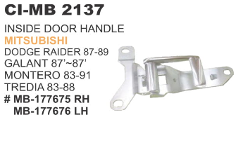 Inside Door Handle Mitsubishi