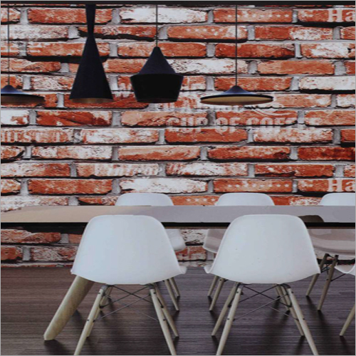 Vinyl Brick 3d Wallpaper