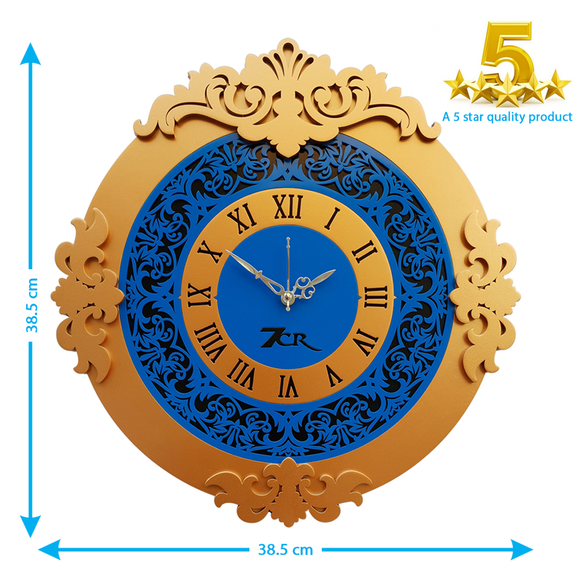 Available In Multicolour Wall Mounted Clock