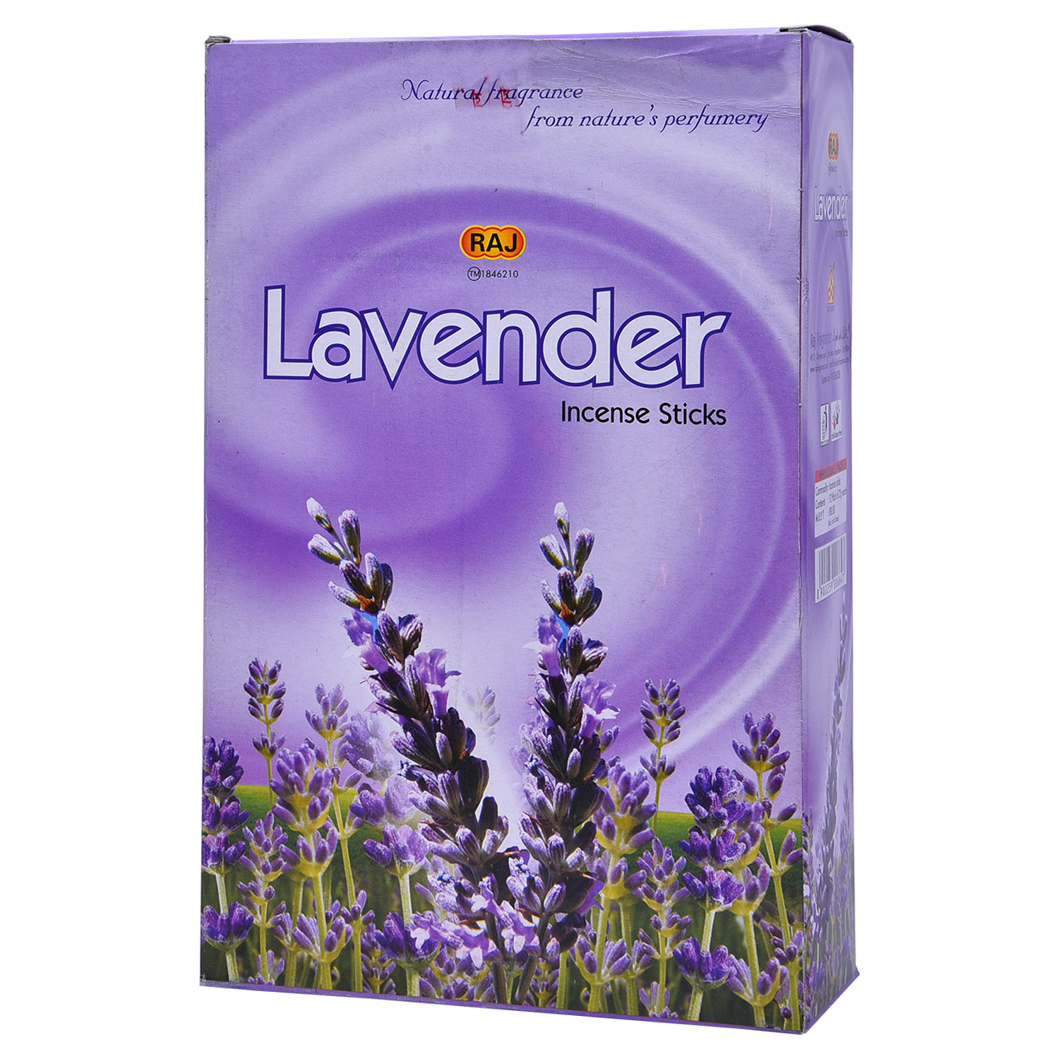 Lavender Agarbatti - Charcoal, 18g, Black | Eco-friendly Stick Incense For Aromatic And Religious Use
