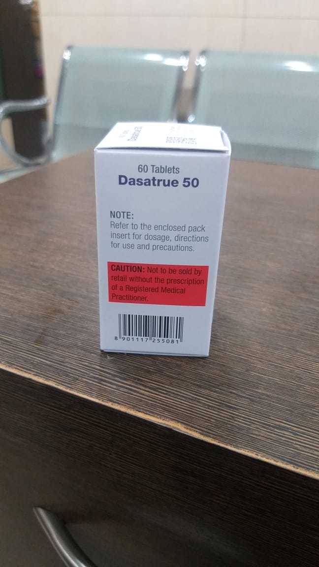 Dasatrue 50mg Ingredients: Dasatinib