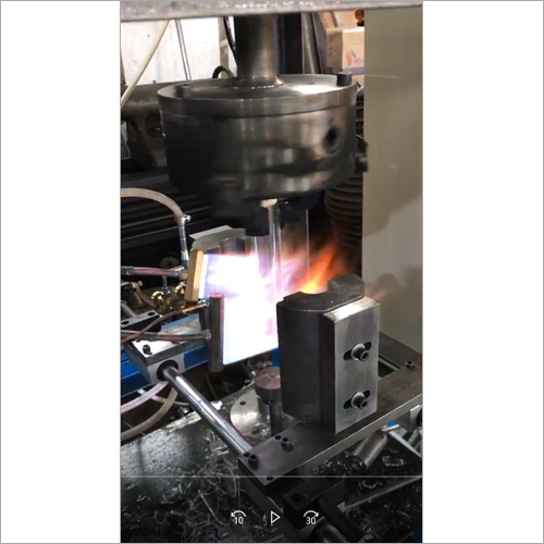 Glass Blowing Machine With Mold