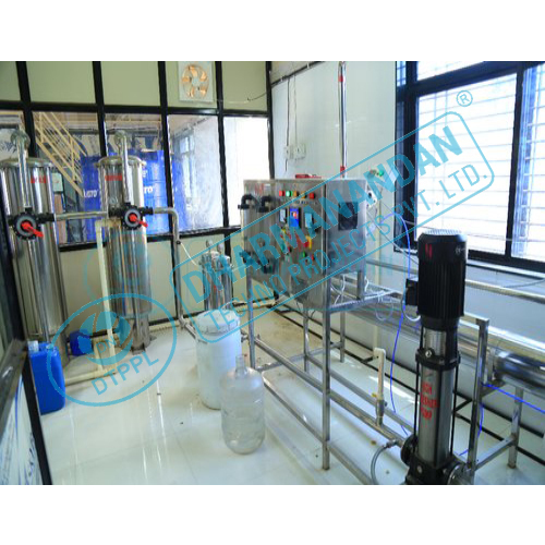 Industrial RO Water Filter - Stainless Steel, 120x75x150 cm, 550W, >60% Recovery Rate, Automatic Mode, 50L Storage , 2 Membranes, Wall-Mounted