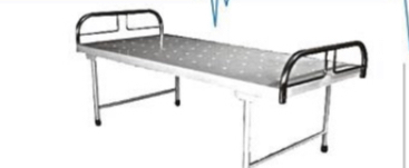अस्पताल का सादा बिस्तर