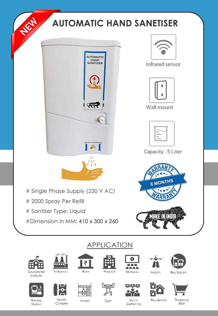 Sensor Sanitizer Dispenser