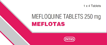 मेफ्लोक्वाइन एचसीएल टैबलेट 250 एमजी ड्राई एंड कूल प्लेस
