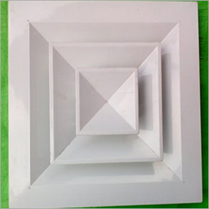 व्हाइट प्लास्टिक एयर डिफ्यूज़र ग्रिल